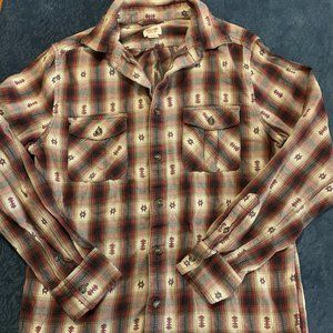 Mossimo Western Style Button Down Flannel